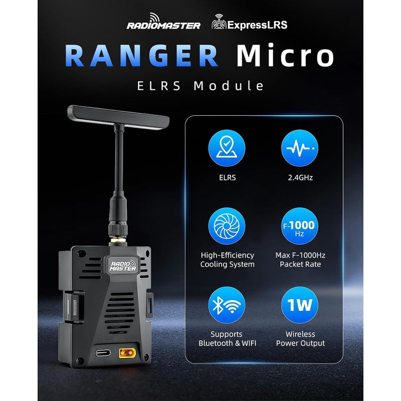 RadioMaster Ranger Micro 2.4GH - Radiomaster Ranger 2.4Ghz Elrs Module review and price