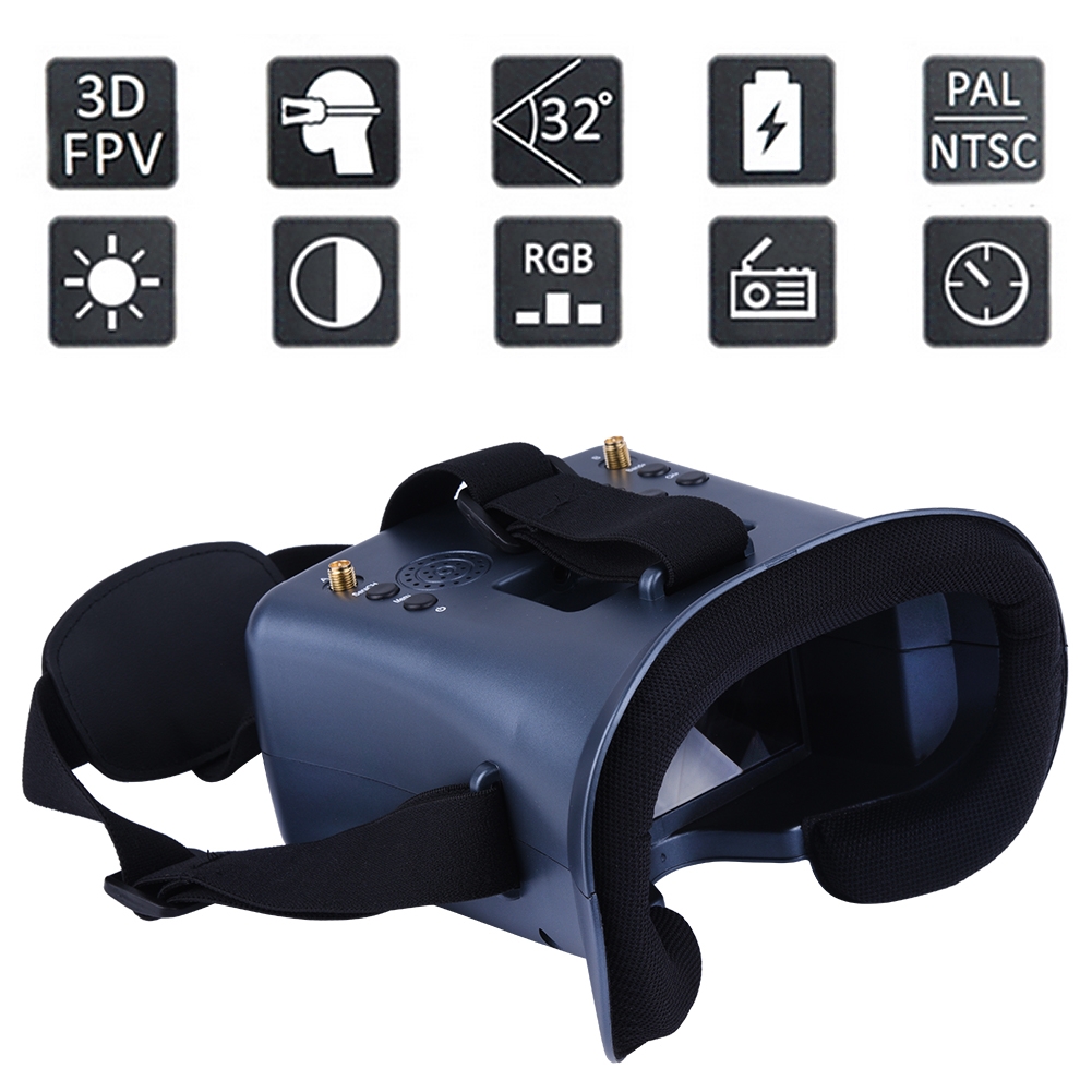 008D 5.8G 40CH 4.3 Inch 800*48 - Skyzone Cobra X V2 Fpv Goggles review and price